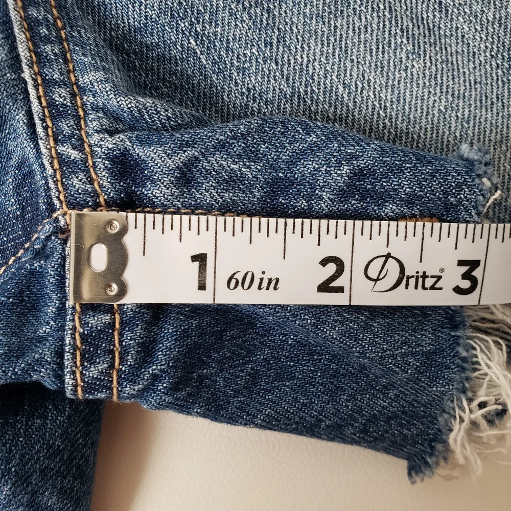 American Eagle *NEW* Womens Rainbow Highest Rise 90s Boyfriend Denim Shorts 00